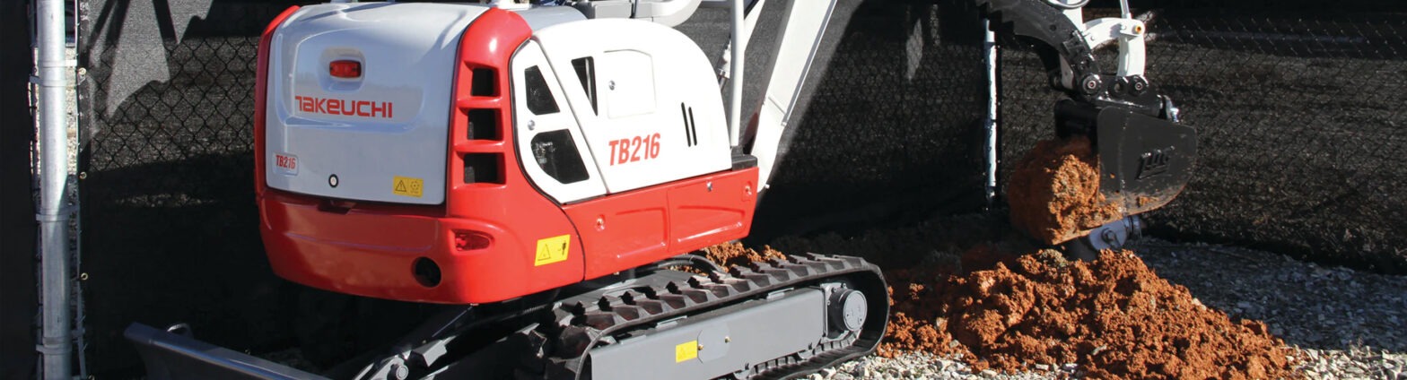 Takeuchi TB216 Compact (mini) Excavator for sale