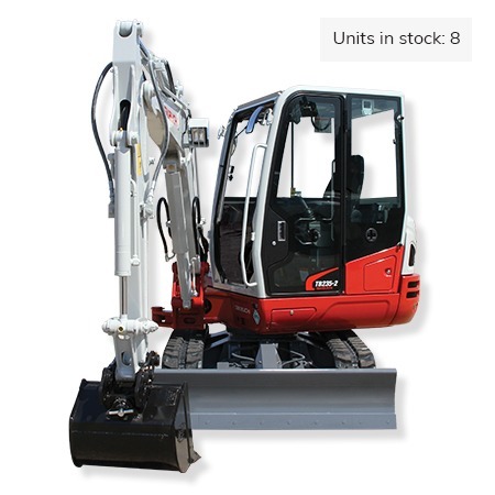 TB235-2 Compact Excavator in stock at Luby Equipment