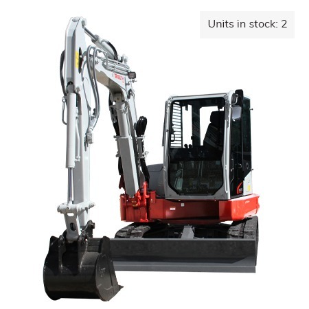 TB257FR Compact Excavator in stock at Luby Equipment