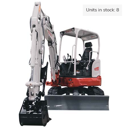Takeuchi TB335R Compact Excavator in stock at Luby Equipment