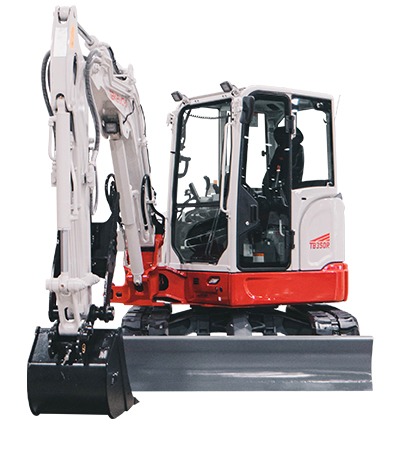 Takeuchi TB350R Compact (mini) Excavator for sale at Luby Equipment in Missouri and Illinois