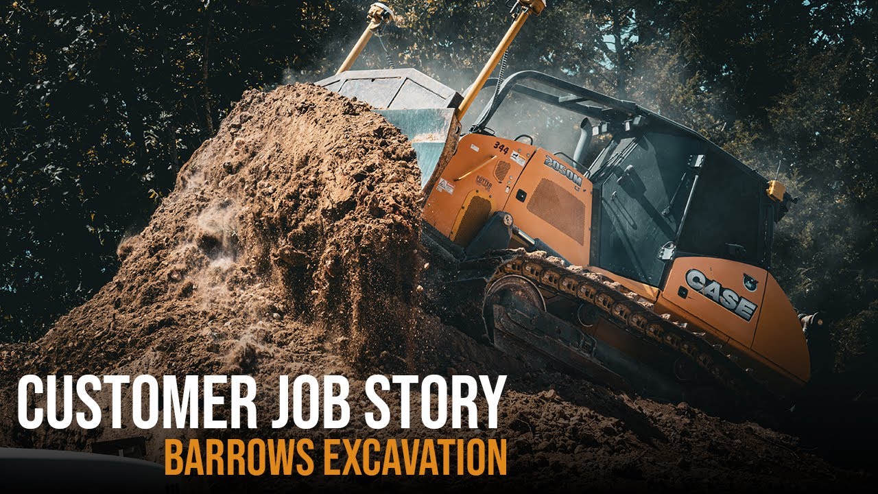 CASE Equipment Testimonial - Barrows Excavation - Luby Equipment