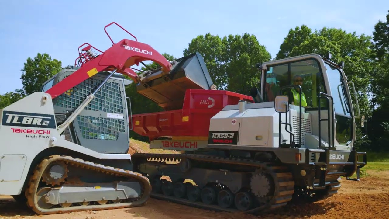 New Takeuchi TCR50-2 Crawler Dumper Product Launch
