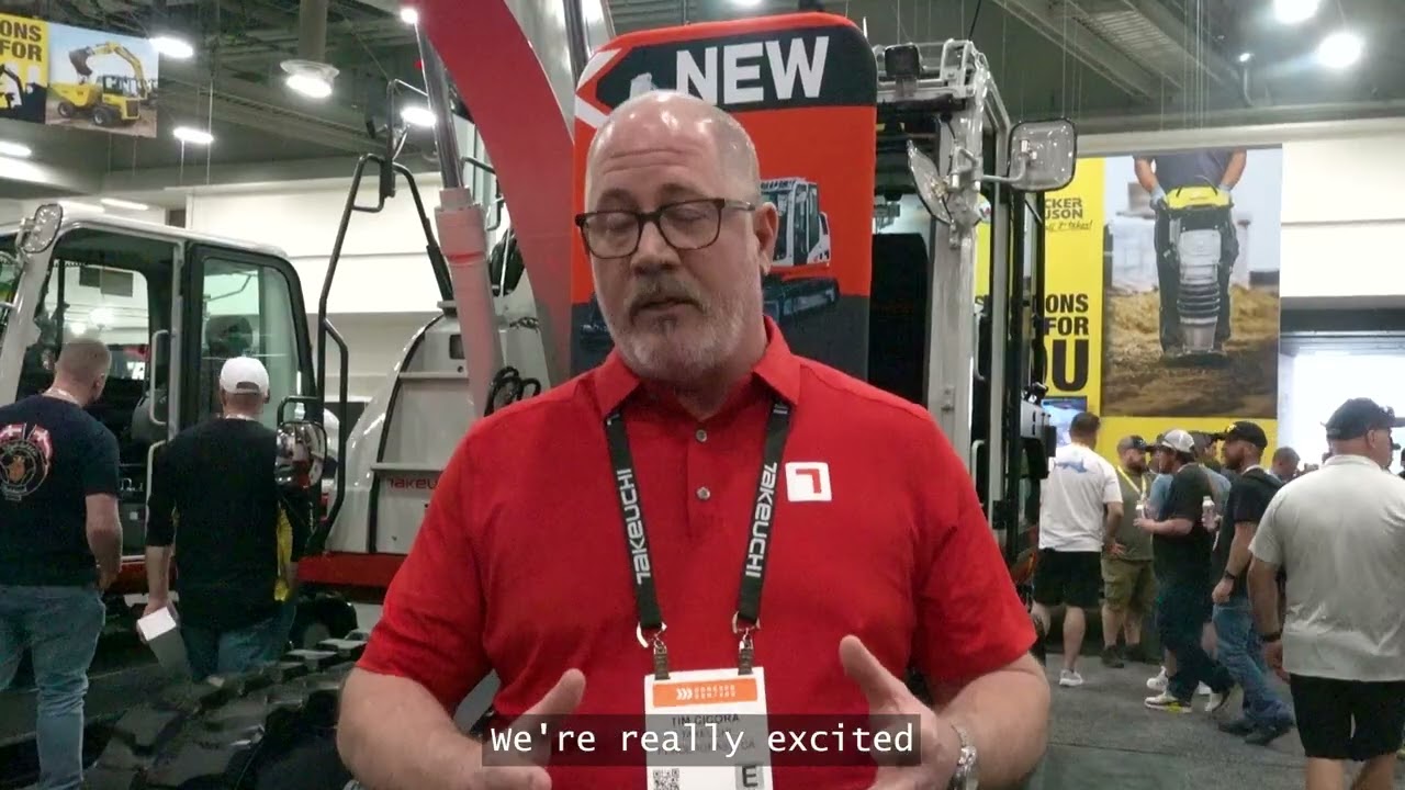 New Takeuchi TB3150R Excavator Revealed at CONEXPO 2026
