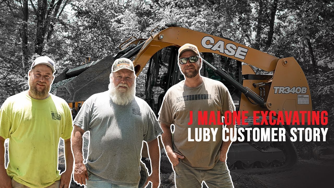 J Malone Excavating | A CASE Construction Customer Story by Luby Equipment Services