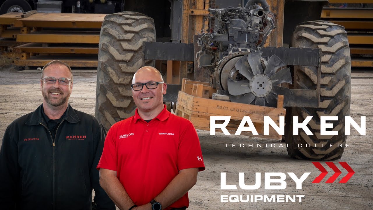 Luby Equipment Services Commitment to Education | Engine and Skid-Steer Donation to Ranken
