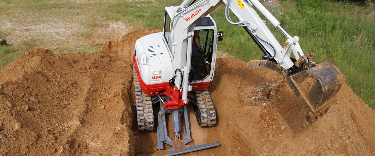 Takeuchi Midsize Compact Excavators