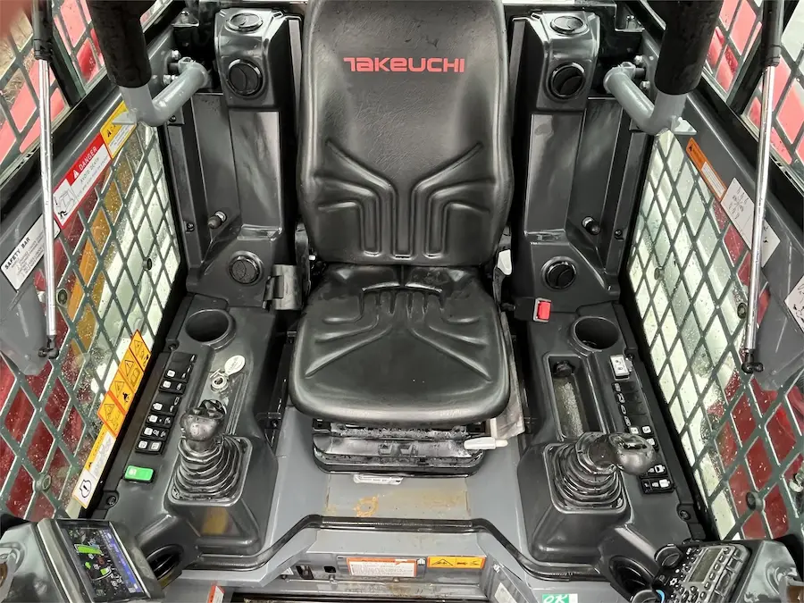 2022 Takeuchi TL12R2 Compact Track Loader Cab Seat