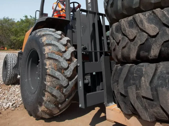 CASE 586H Rough Terrain Forklift