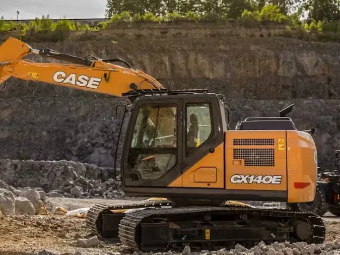 CASE CX140E Full-Size Excavator