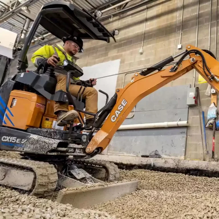 CASE CX15EV Electrified Mini Excavator