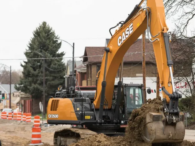 CASE CX350D Full Size Excavator