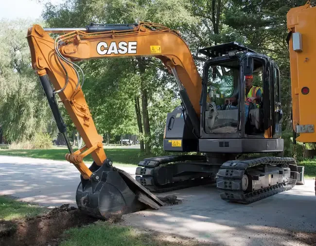 CASE CX75C SR Midi Excavator