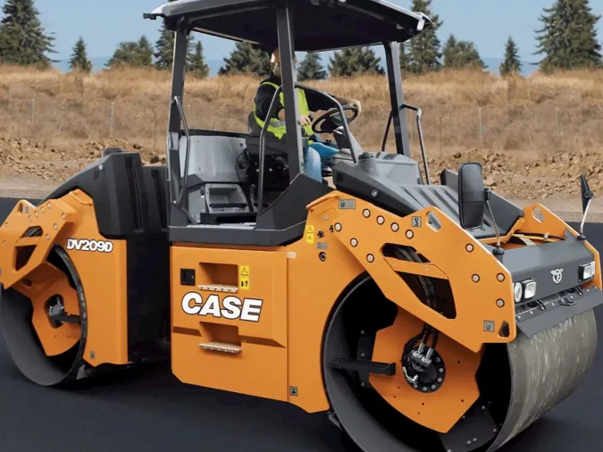 CASE DV209D Double Drum Roller