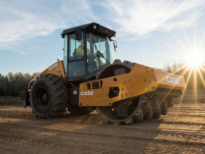 CASE SV215E Single Drum Vibratory Roller