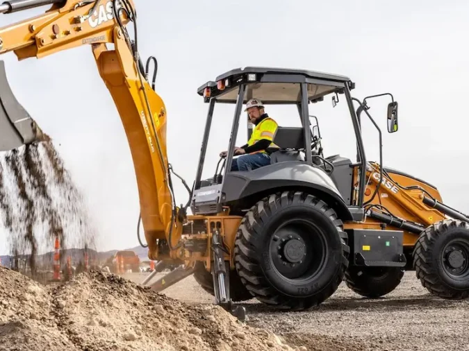 CASE Utility Plus Backhoe Loader