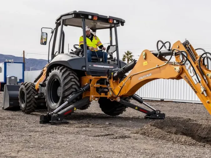 CASE Utility Plus Backhoe Loader