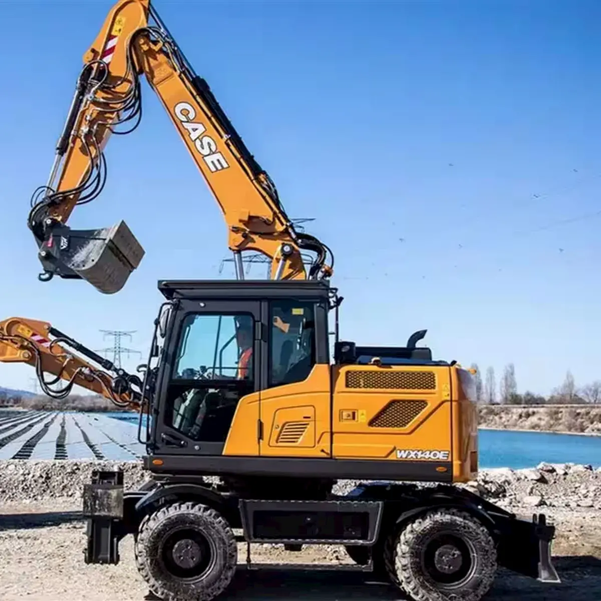 CASE WX140E Wheeled Excavator