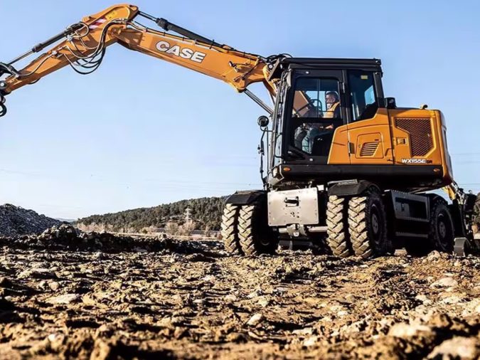 CASE WX155E SR Wheeled Excavator