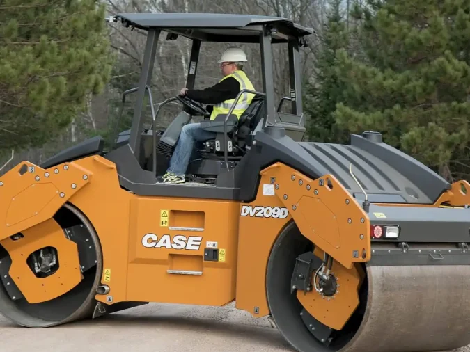 CASE DV209D Double Drum Roller