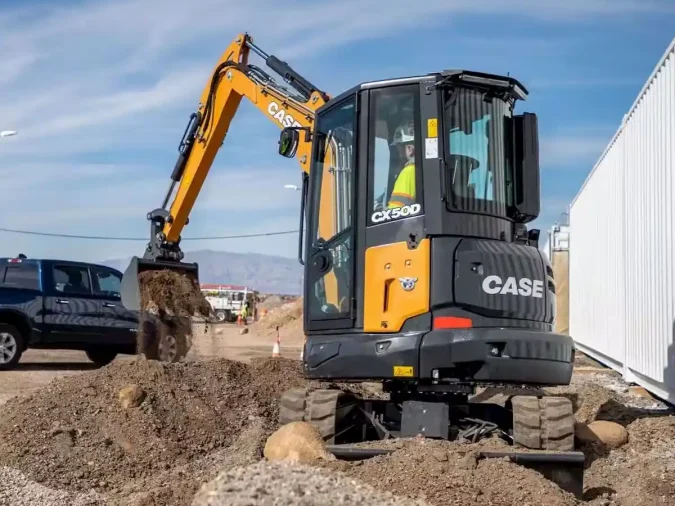 CASE CX50D Mini Excavator