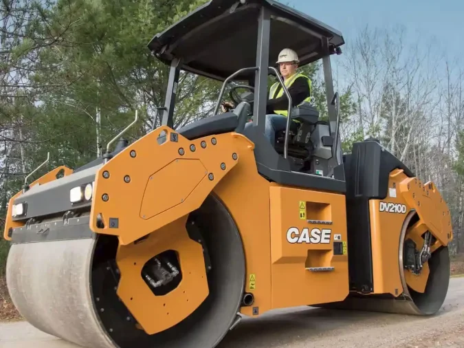 CASE DV210D Double Drum Roller