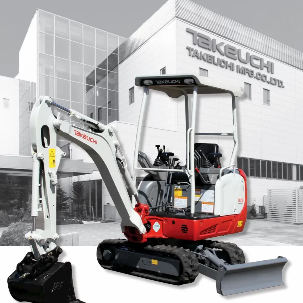 Takeuchi TB216 Compact Excavator