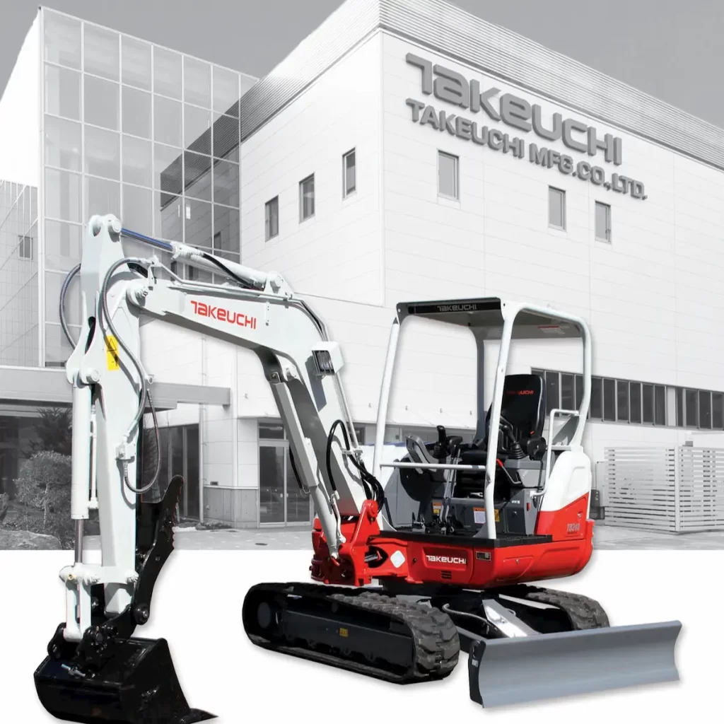 Takeuchi Compact Excavator TB240