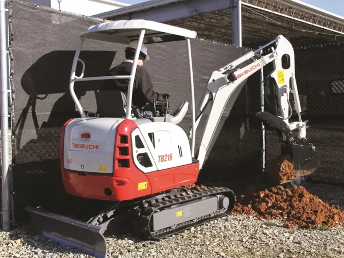 Takeuchi TB216 Compact Excavator For Sale