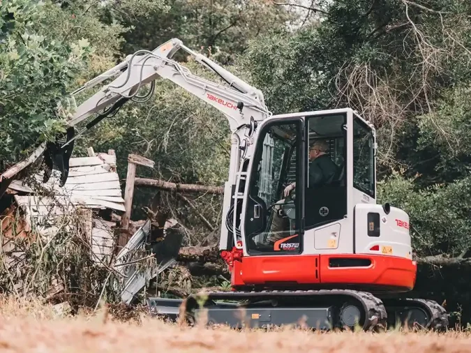 Takeuchi TB257FR Compact Excavator For SaLe