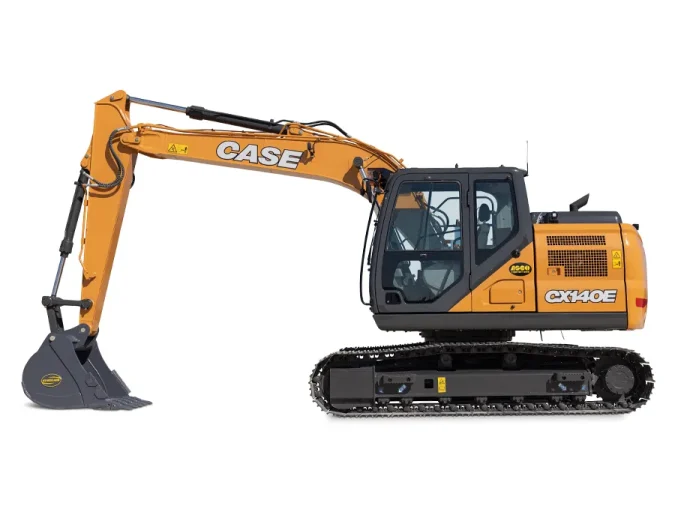 CASE CX140E Full-Size Excavator