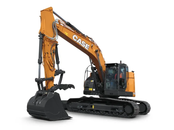 case full size excavator cx245d sr