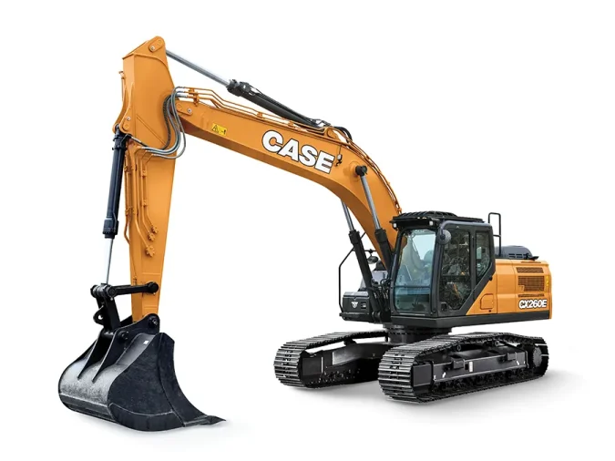 case full size excavator cx260e