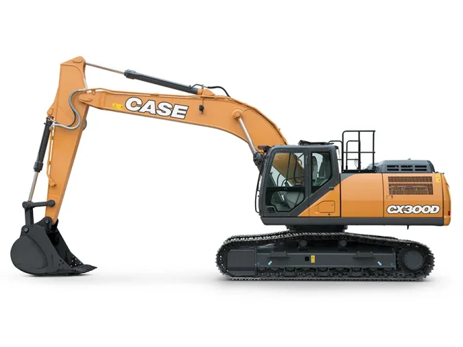 case full size excavator cx300d