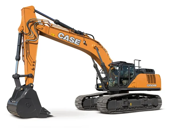 case excavator full size cx500d