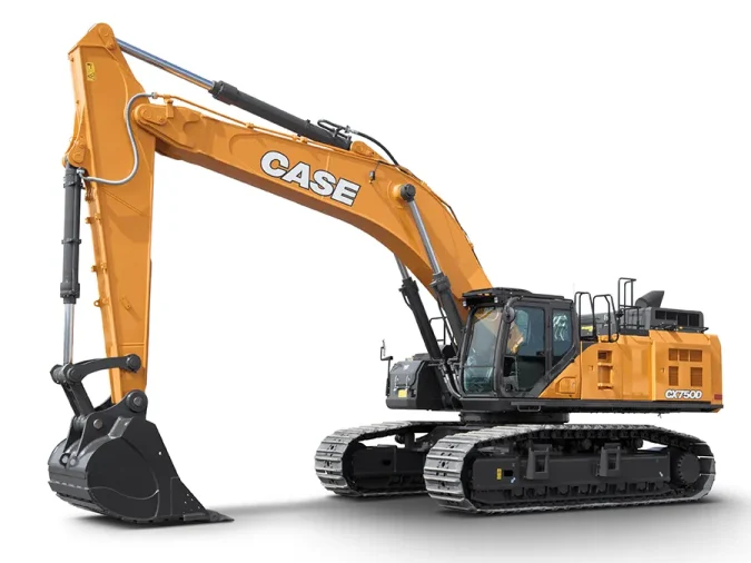 case cx750d full size excavator