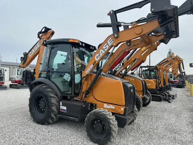 CASE 580N EP 4WD Backhoe Loader - NRC778707