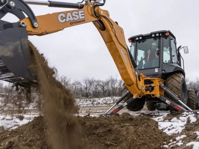 CASE 580SV Construction King Backhoe Loader