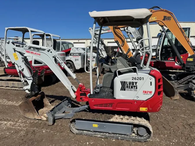 Takeuchi TB216 Compact Excavator for rent 216102763