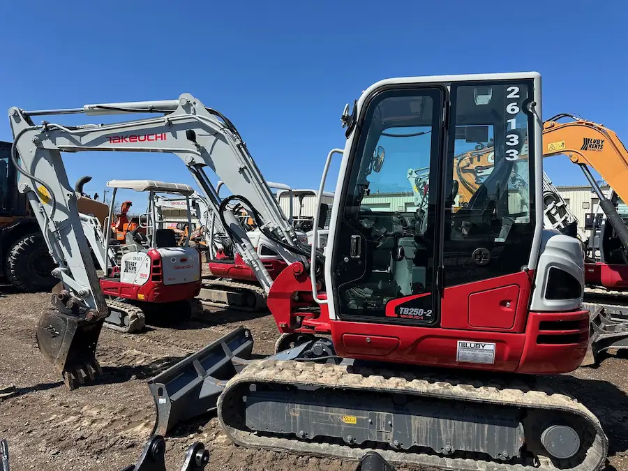 Takeuchi TB250-2 Compact Excavator for rent - 125103465