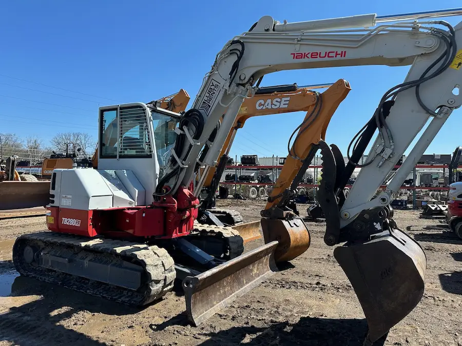 Takeuchi TB280FR Compact Excavator - 178501720