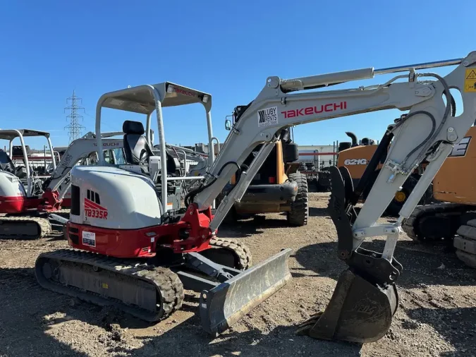 Takeuchi TB335R-R Compact (mini) Excavator - 135300261
