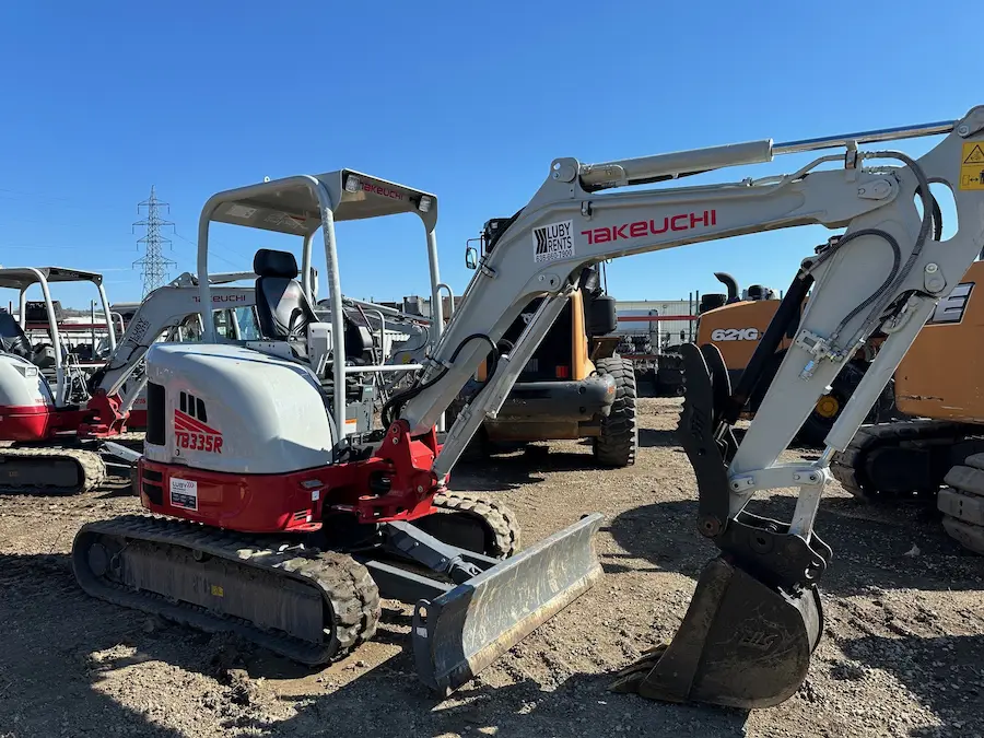 Takeuchi TB335R-R Compact (mini) Excavator - 135300261