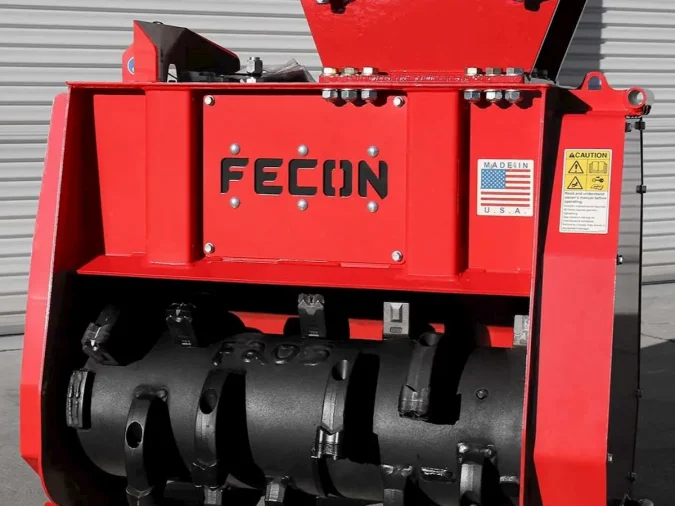 Fecon Bullhog Excavator Mulching Head 8-15 Ton Attachment