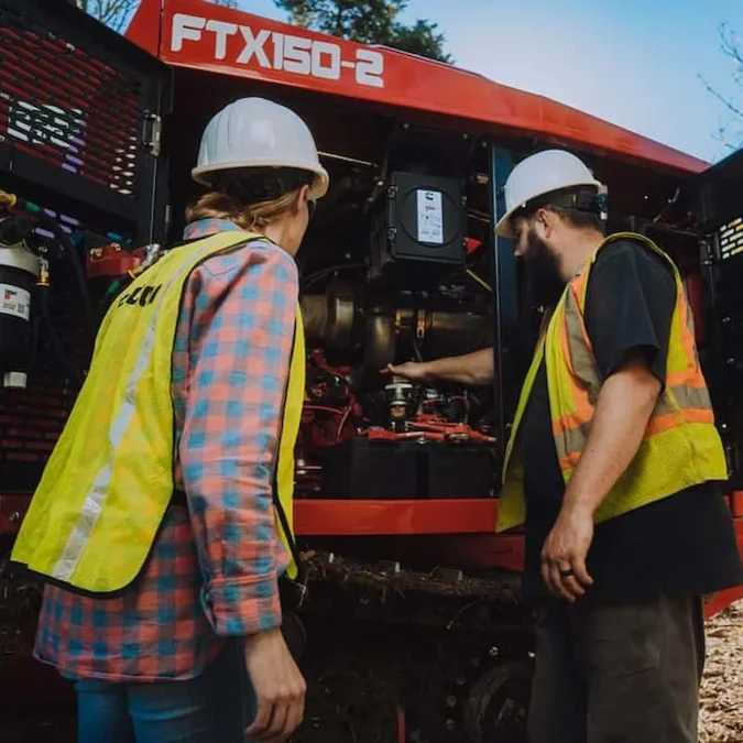 Fecon FTX150-2 Mulching Tractor