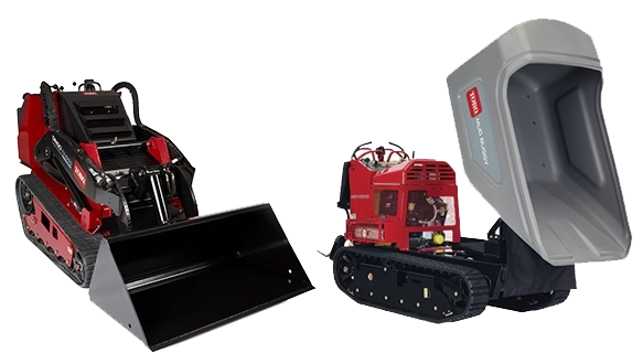 Toro (Dingo) Compact Utility Loaders, Mud Buggies, Trenchers