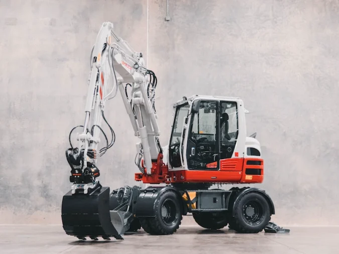 Takeuchi TB395W Wheeled Excavator For Sale