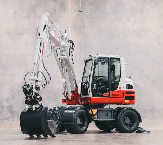 Takeuchi TB395W Wheeled Excavator For Sale