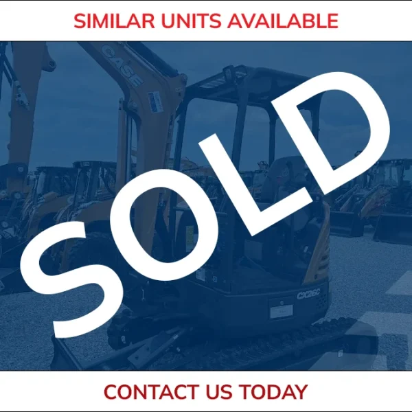 2024 CASE CX26C Mini Excavator SOLD