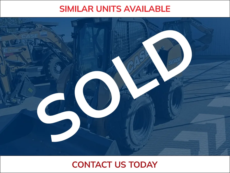 2022 CASE SV340B Skid Steer Loader SOLD